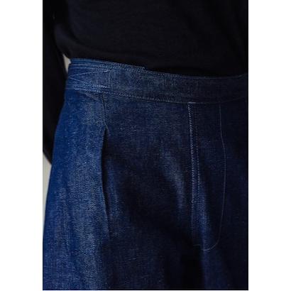 RE-PURPOSE リパーパス 日本製 VELCRO AJUST DENIMPANTS ベルクロアジャストデニムパンツ REPU17SS03A M インディゴ ワイド ジーンズ g9070 |  | 08