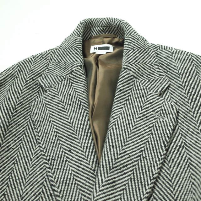 新品 H BEAUTY&YOUTH エイチ HERRINGBONE TWEED BIG COAT 新品 H BEAUTY&YOUTH エイチ HERRINGBONE TWEED BIG COAT