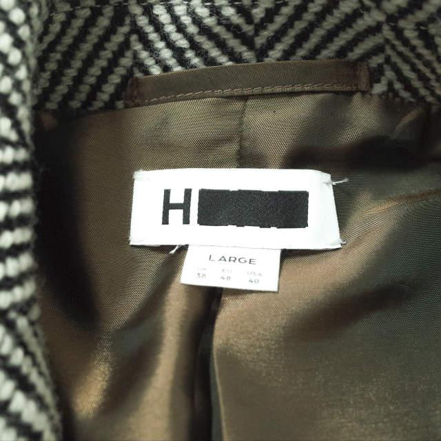 新品 H BEAUTY&YOUTH エイチ HERRINGBONE TWEED BIG COAT 新品 H BEAUTY&YOUTH エイチ HERRINGBONE TWEED BIG COAT
