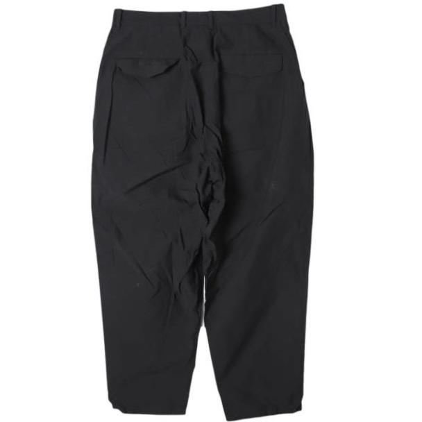 Steven Alan スティーブンアラン NYLN T/WTR SUPERBAGGY ANK コットンナイロンスーパーバギーアンクルパンツ 8114-217-0260 L BLACK |  | 01