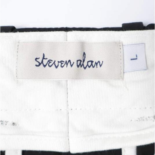 Steven Alan スティーブンアラン NYLN T/WTR SUPERBAGGY ANK コットンナイロンスーパーバギーアンクルパンツ 8114-217-0260 L BLACK |  | 03