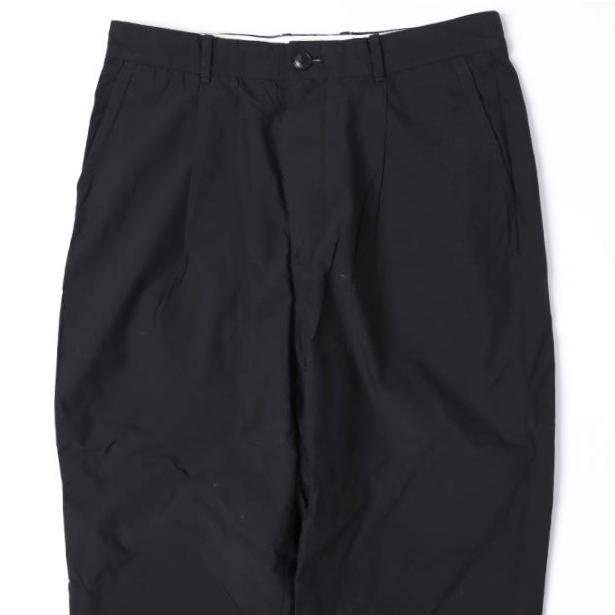 Steven Alan スティーブンアラン NYLN T/WTR SUPERBAGGY ANK コットンナイロンスーパーバギーアンクルパンツ 8114-217-0260 L BLACK |  | 04