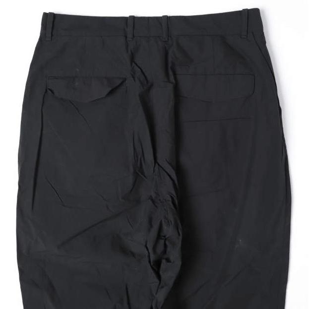 Steven Alan スティーブンアラン NYLN T/WTR SUPERBAGGY ANK コットンナイロンスーパーバギーアンクルパンツ 8114-217-0260 L BLACK |  | 06