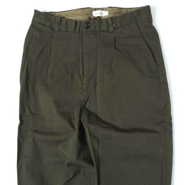 Steven Alan スティーブンアラン ST/DRL SUPER BAGGY TAPARED ANKLE スーパーバギーテーパードアンクルパンツ 8114-299-0177 M OLIVE |  | 04