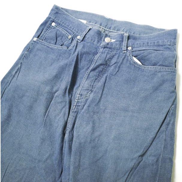 rdv o globe ランデヴーオーグローブ FABIO PA ライトオンスデニム サルエルパンツ 3 Indigo ボタンフライ ボトムス g9204 |  | 03