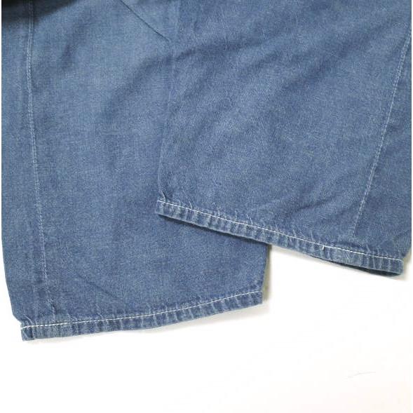 rdv o globe ランデヴーオーグローブ FABIO PA ライトオンスデニム サルエルパンツ 3 Indigo ボタンフライ ボトムス g9204 |  | 06