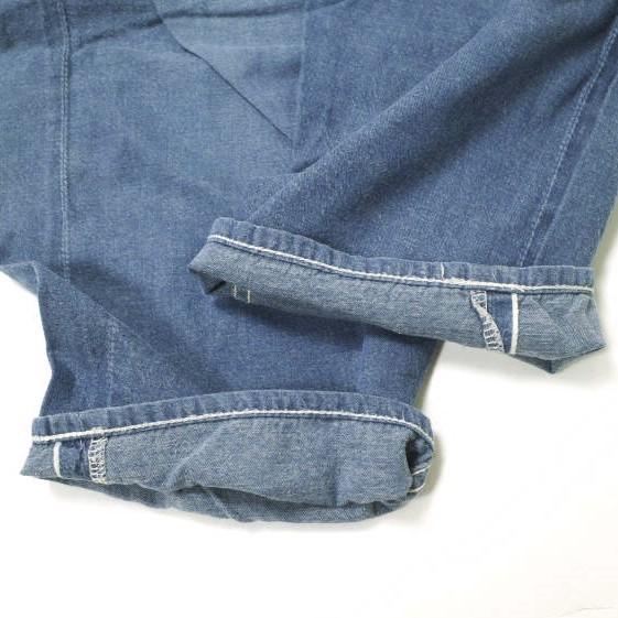 rdv o globe ランデヴーオーグローブ FABIO PA ライトオンスデニム サルエルパンツ 3 Indigo ボタンフライ ボトムス g9204 |  | 07