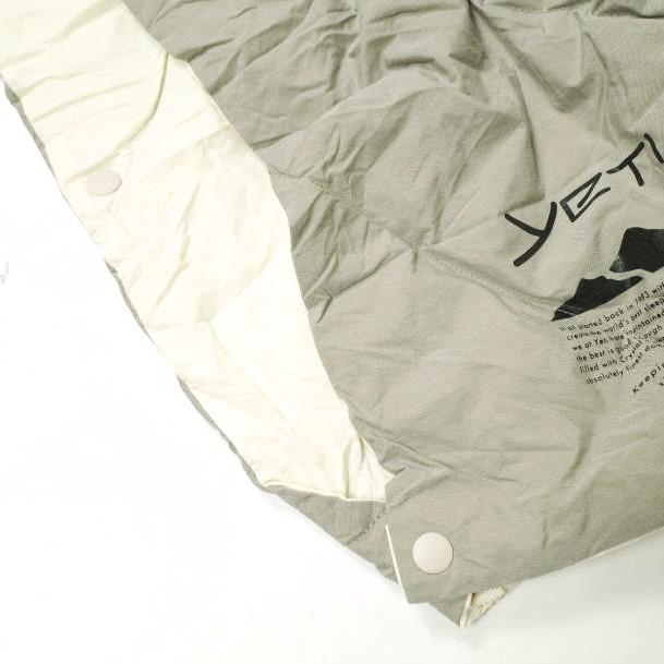 YETI イエティ ライトダウンブランケット LIGHT DOWN QUILT BLANKET NATURAL ポンチョ g9308 |  | 04