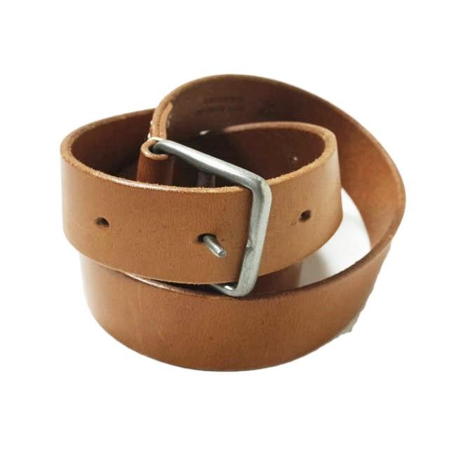 HALCYON BELT COMPANY ハルシオンベルトカンパニー イギリス製 SADDLE LEATHER BELT サドルレザーベルト 32 ブラウン g9331 | 