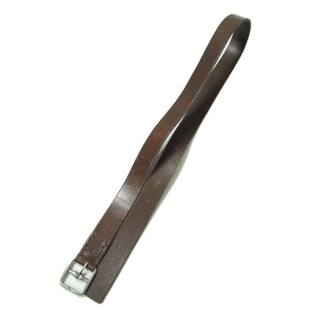 HALCYON BELT COMPANY ハルシオンベルトカンパニー イギリス製 SADDLE LEATHER BELT サドルレザーベルト 32 ダークブラウン g9332 |  | 01