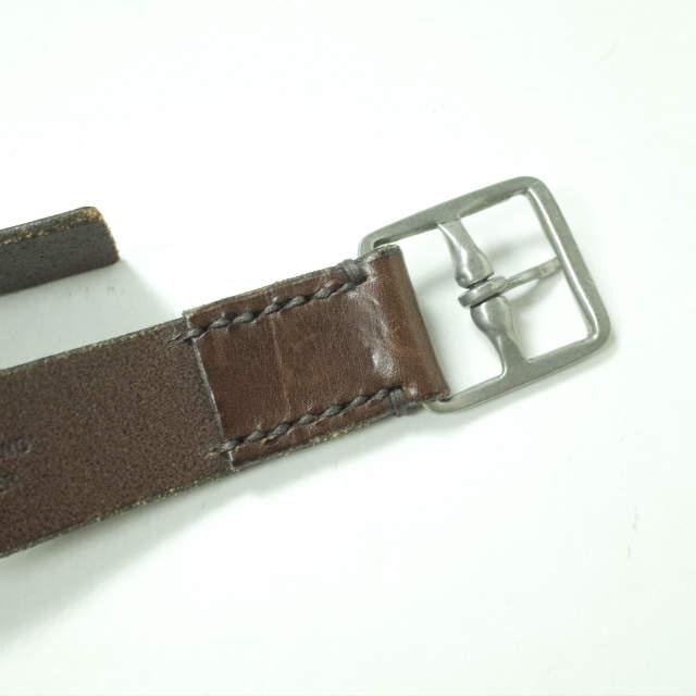 HALCYON BELT COMPANY ハルシオンベルトカンパニー イギリス製 SADDLE LEATHER BELT サドルレザーベルト 32 ダークブラウン g9332 |  | 04