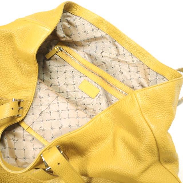TRUSSARDI トラサルディ イタリア製 カーフレザー トートバッグ ラージサイズ 23281 / 1CB211J220 6 マスタード カバン g9348 |  | 04