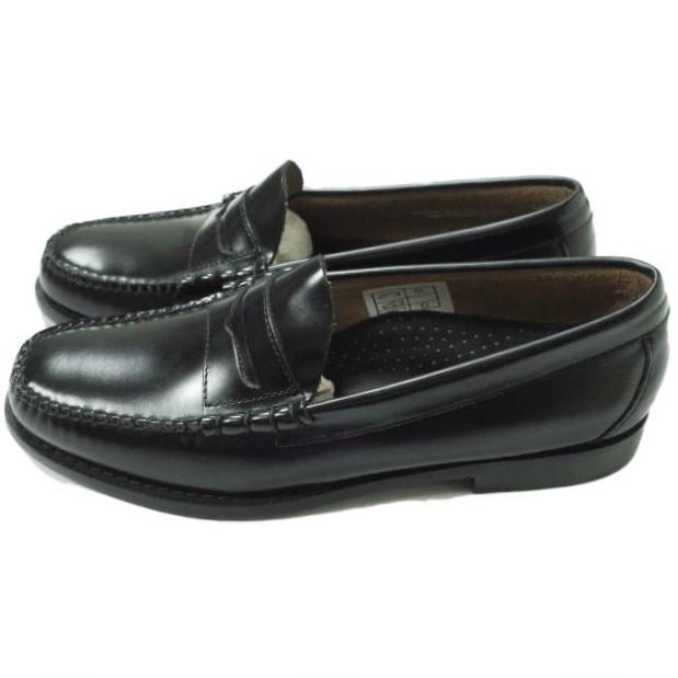 新品 G.H. Bass ジーエイチバス LARSON MOC PENNY ラーソン ペニーローファー BA11010-000 US9(27cm) BLACK Weejuns コイン レザー g9381 |  | 01