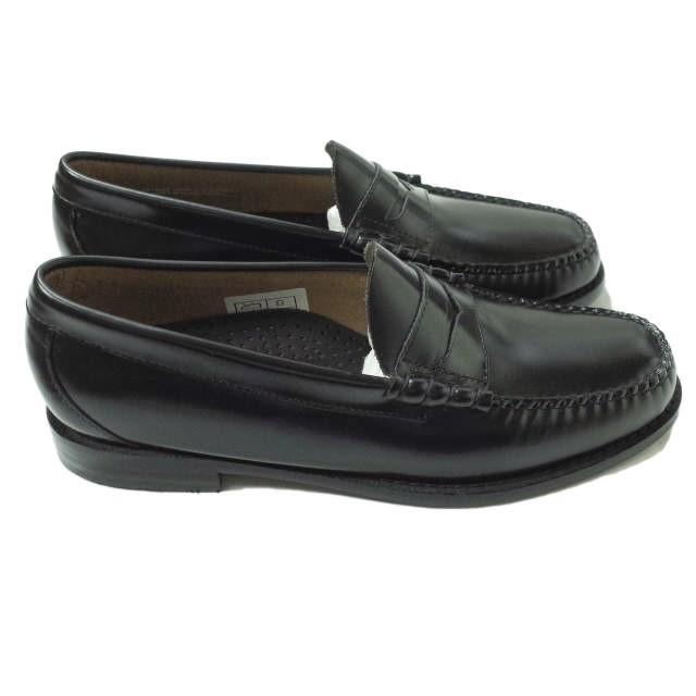 新品 G.H. Bass ジーエイチバス LARSON MOC PENNY ラーソン ペニーローファー BA11010-000 US9(27cm) BLACK Weejuns コイン レザー g9381 |  | 02