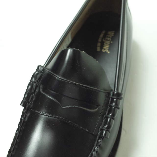 新品 G.H. Bass ジーエイチバス LARSON MOC PENNY ラーソン ペニーローファー BA11010-000 US9(27cm) BLACK Weejuns コイン レザー g9381 |  | 05