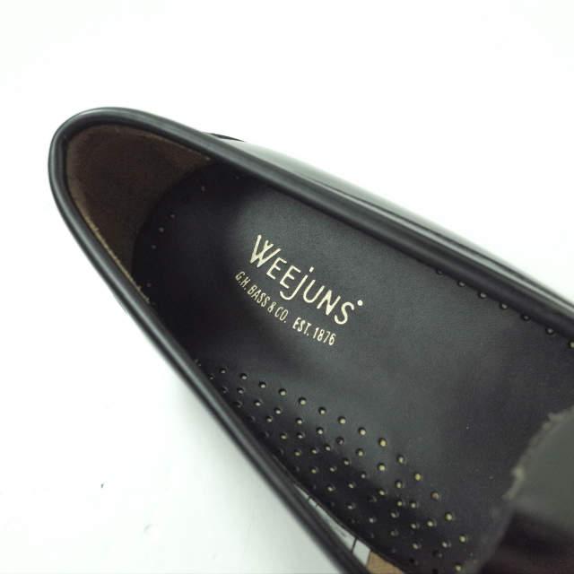 新品 G.H. Bass ジーエイチバス LARSON MOC PENNY ラーソン ペニーローファー BA11010-000 US9(27cm) BLACK Weejuns コイン レザー g9381 |  | 06