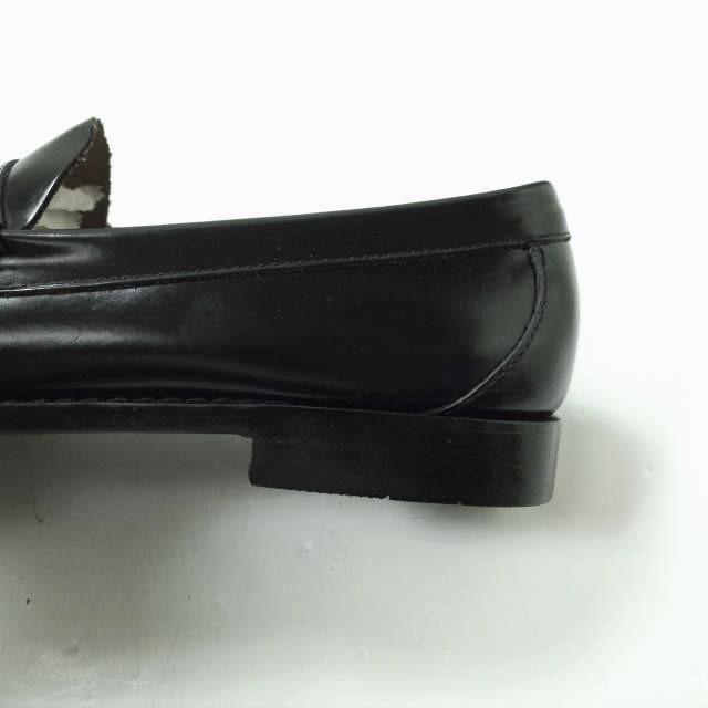新品 G.H. Bass ジーエイチバス LARSON MOC PENNY ラーソン ペニーローファー BA11010-000 US9(27cm) BLACK Weejuns コイン レザー g9381 |  | 07