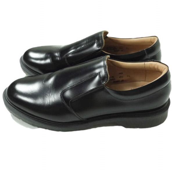 新品 SOLOVAIR ソロヴェアー CASUAL SHOE SLIPON HI - SHINE クリアソール レザースリッポン 1466-HS-01 UK8.5(27cm) ブラック g9396 |  | 01