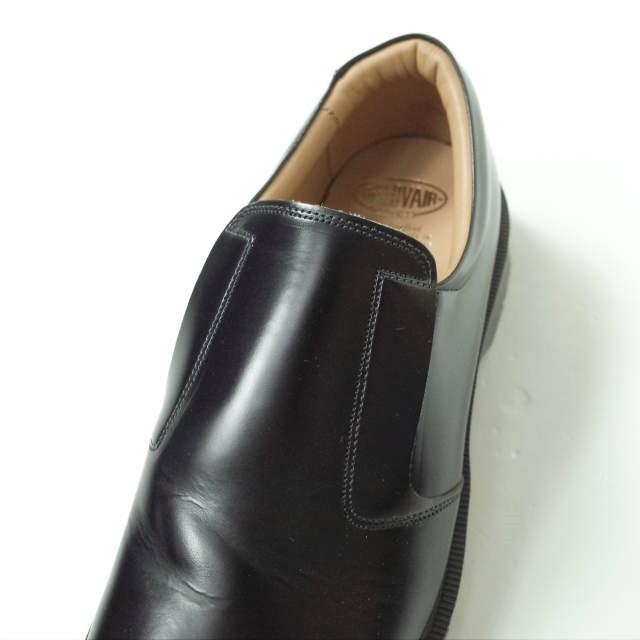 新品 SOLOVAIR ソロヴェアー CASUAL SHOE SLIPON HI - SHINE クリアソール レザースリッポン 1466-HS-01 UK8.5(27cm) ブラック g9396 |  | 05