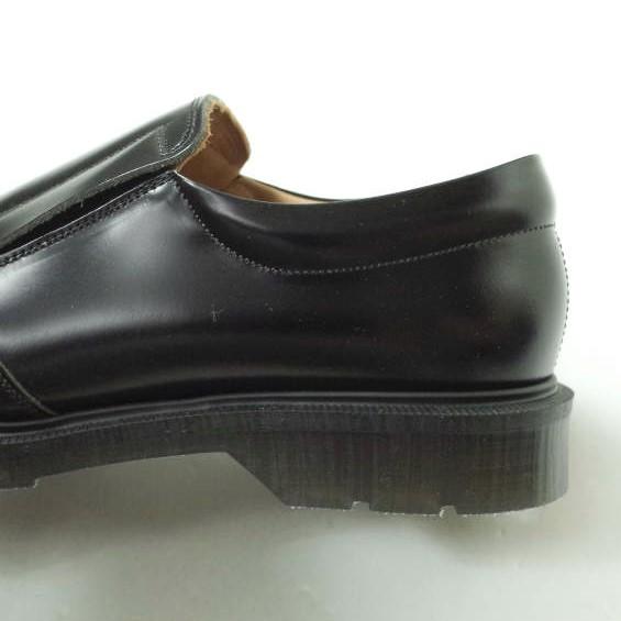 新品 SOLOVAIR ソロヴェアー CASUAL SHOE SLIPON HI - SHINE クリアソール レザースリッポン 1466-HS-01 UK8.5(27cm) ブラック g9396 |  | 07