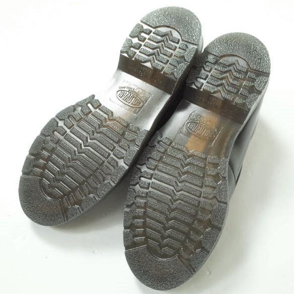 新品 SOLOVAIR ソロヴェアー CASUAL SHOE SLIPON HI - SHINE クリアソール レザースリッポン 1466-HS-01 UK8.5(27cm) ブラック g9396 |  | 08