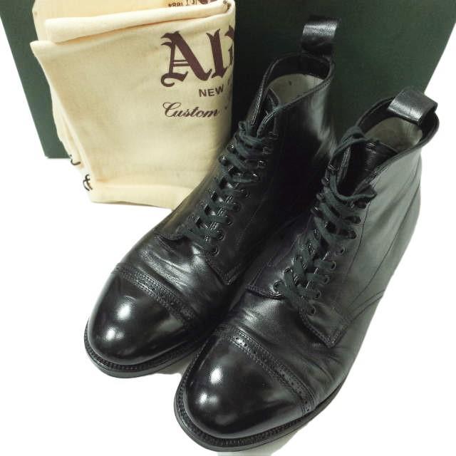 ALDEN オールデン CAP TOE BOOTS キッドスキン キャップトゥブーツ