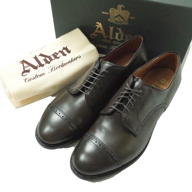 新品 ALDEN オールデン CAP-TOE OX レディカーフ パンチド 新品 ALDEN オールデン CAP-TOE OX レディカーフ パンチド