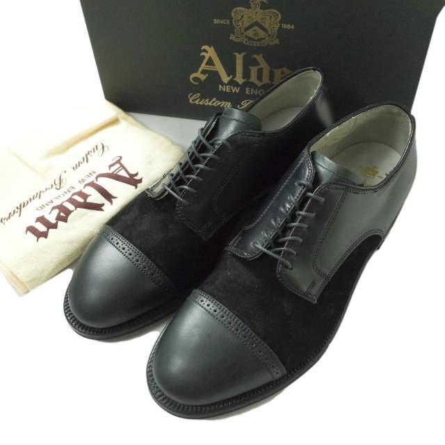 新品 ALDEN オールデン コードバン x スエード コンビパンチド 新品 ALDEN オールデン コードバン x スエード コンビパンチド