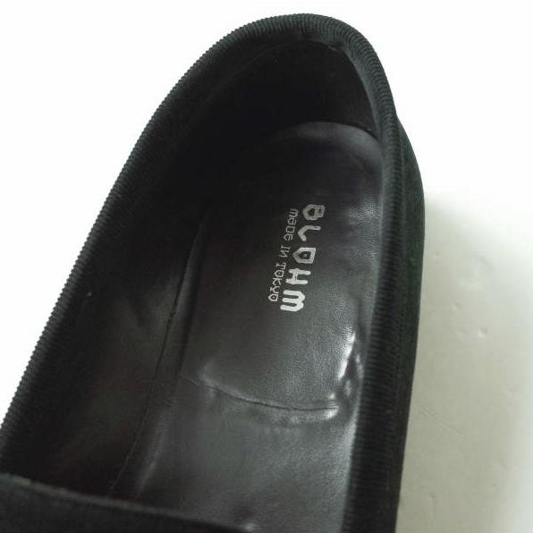 BLOHM ブローム STORE SLIP コーデュロイローファー BL-07 27cm BLACK スリッポン シューズ g9490 |  | 06