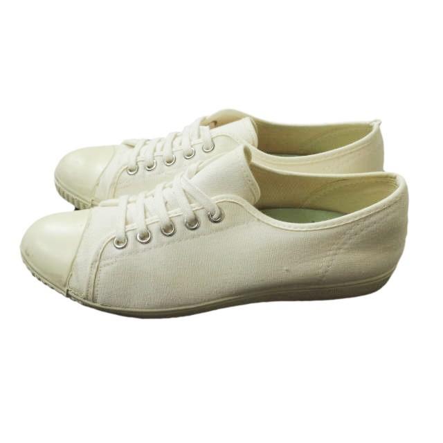 ROMIKA ロミカ 1980s White Canvas Tennis Shoes 西ドイツ製
