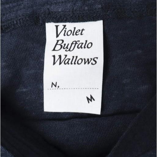 Violet Buffalo Wallows ヴァイオレットバッファローワローズ ボートネックハイゲージリネンニット 086-32501 M NAVY 七分袖 DRESSTERIOR |  | 02