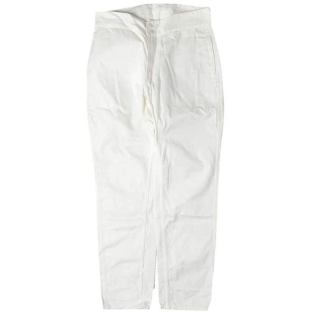 新品 Violet Buffalo Wallows ヴァイオレットバッファローワローズ ハイウエスト シンチバックチノパンツ 086-78511 L WHITE DRESSTERIOR | 