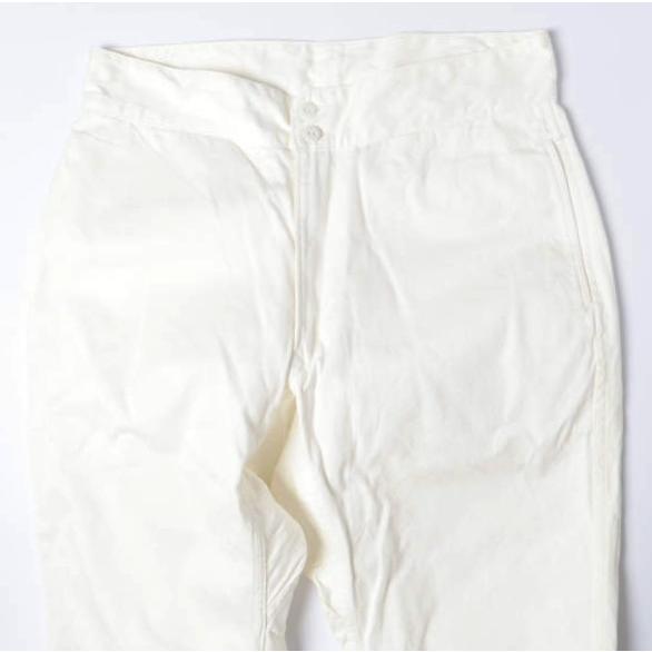 新品 Violet Buffalo Wallows ヴァイオレットバッファローワローズ ハイウエスト シンチバックチノパンツ 086-78511 L WHITE DRESSTERIOR |  | 04
