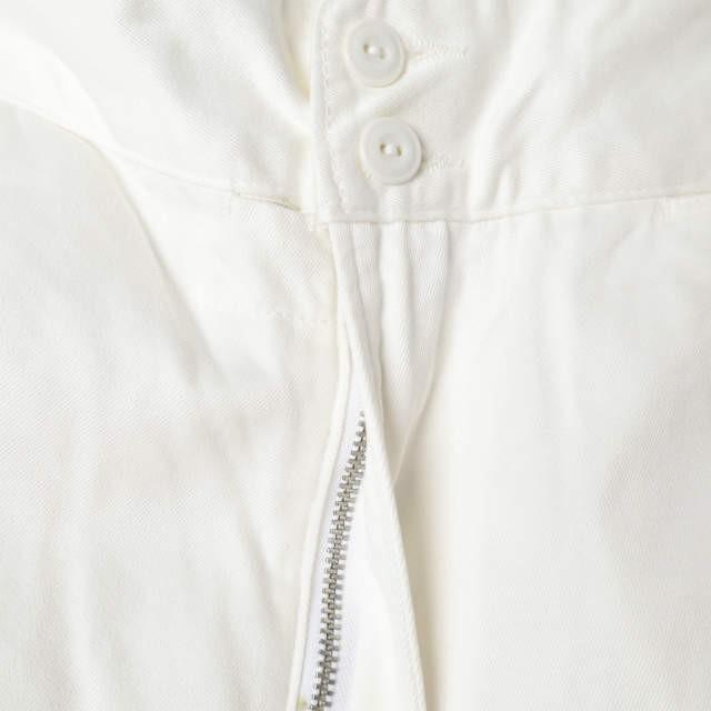 新品 Violet Buffalo Wallows ヴァイオレットバッファローワローズ ハイウエスト シンチバックチノパンツ 086-78511 L WHITE DRESSTERIOR |  | 05