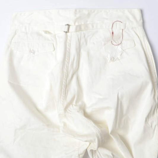 新品 Violet Buffalo Wallows ヴァイオレットバッファローワローズ ハイウエスト シンチバックチノパンツ 086-78511 L WHITE DRESSTERIOR |  | 06
