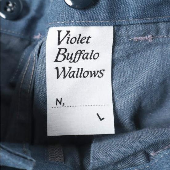 Violet Buffalo Wallows ヴァイオレットバッファローワローズ 日本製 シンチバックワイドデニムパンツ 086-72510 L Indigo ドレステリア |  | 02