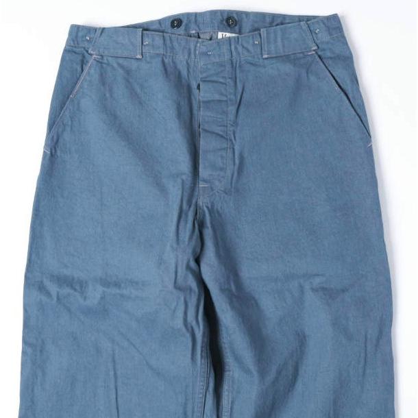 Violet Buffalo Wallows ヴァイオレットバッファローワローズ 日本製 シンチバックワイドデニムパンツ 086-72510 L Indigo ドレステリア |  | 03