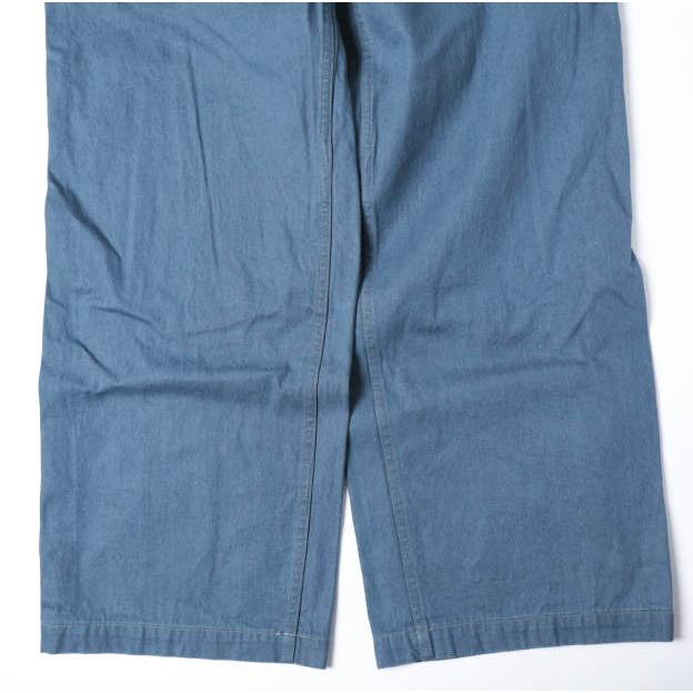 Violet Buffalo Wallows ヴァイオレットバッファローワローズ 日本製 シンチバックワイドデニムパンツ 086-72510 L Indigo ドレステリア |  | 06