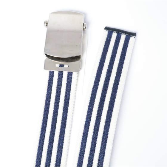 新品 DRESSTERIOR ドレステリア イタリア製 ボーダーガチャベルト 036-91196 Free NAVY/WHITE キャンバス GIベルト g9631 |  | 02