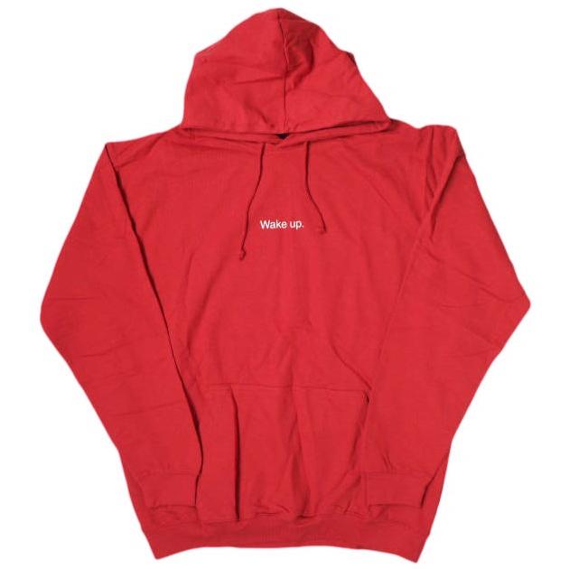 F.A.M.T. Fuck Art Make Tees ファックアートメイクティーズ 18AW Wake Up. Hoodie スウェットプルオーバーパーカー ?L レッド g9649 | 