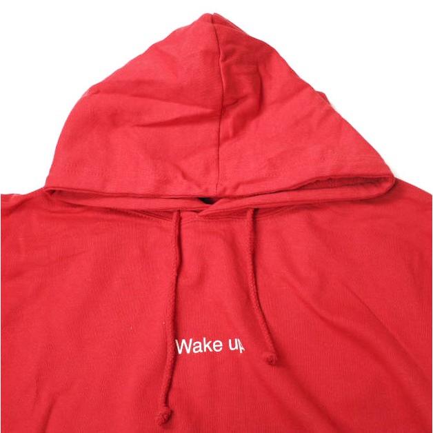 F.A.M.T. Fuck Art Make Tees ファックアートメイクティーズ 18AW Wake Up. Hoodie スウェットプルオーバーパーカー ?L レッド g9649 |  | 02