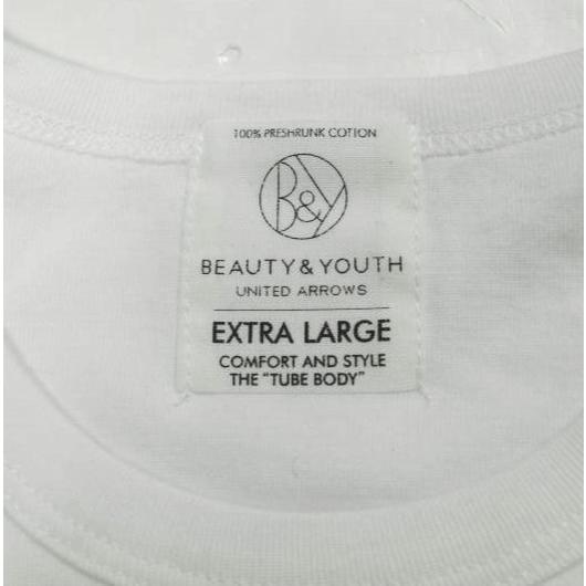 新品 BEAUTY＆YOUTH UNITED ARROWS フライスクルーネックロングスリーブカットソー 1212-113-5568 XL WHITE 長袖 Tシャツ トップス g9738 |  | 03