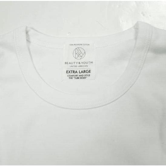 新品 BEAUTY＆YOUTH UNITED ARROWS フライスクルーネックロングスリーブカットソー 1212-113-5568 XL WHITE 長袖 Tシャツ トップス g9738 |  | 04