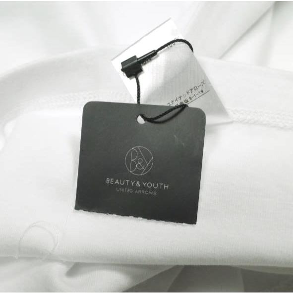 新品 BEAUTY＆YOUTH UNITED ARROWS フライスクルーネックロングスリーブカットソー 1212-113-5568 XL WHITE 長袖 Tシャツ トップス g9741 |  | 02