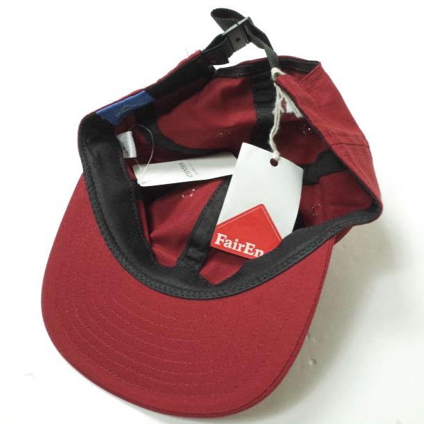 新品 FairEnds フェアエンズ アメリカ製 Organic Twill Ball Cap オーガニックツイル ベースボールキャップ Free Dark Red コットン g9765 |  | 05