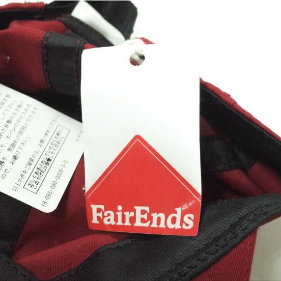 新品 FairEnds フェアエンズ アメリカ製 Organic Twill Ball Cap オーガニックツイル ベースボールキャップ Free Dark Red コットン g9765 |  | 06