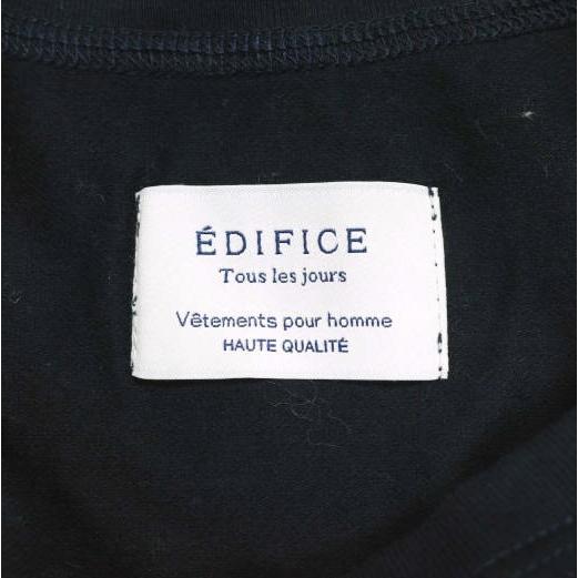 EDIFICE エディフィス Tous les jours ラグラン五分袖Tシャツ 15071300643930 48 Navy トップス g9783 |  | 02