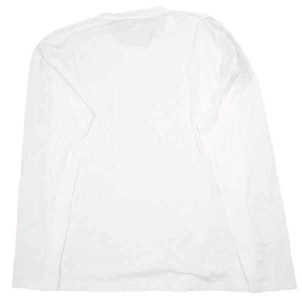 EDIFICE エディフィス 日本製 Tous les jours スーピマコットンロングスリーブTシャツ 48 WHITE 長袖 クルーネック カットソー g9784 |  | 01