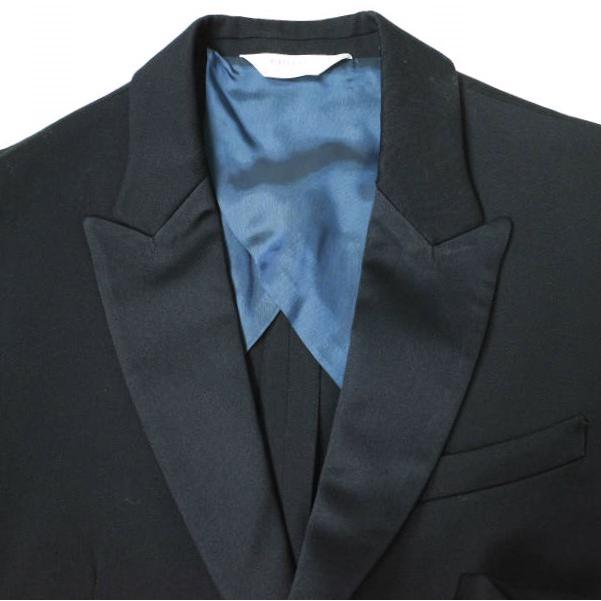 EDIFICE エディフィス 日本製 ラペル切り替え 2B テーラードジャケット 09010300100110 38 ネイビー アウター g9801 |  | 02