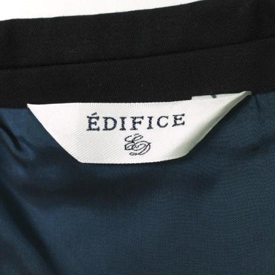 EDIFICE エディフィス 日本製 ラペル切り替え 2B テーラードジャケット 09010300100110 38 ネイビー アウター g9801 |  | 05